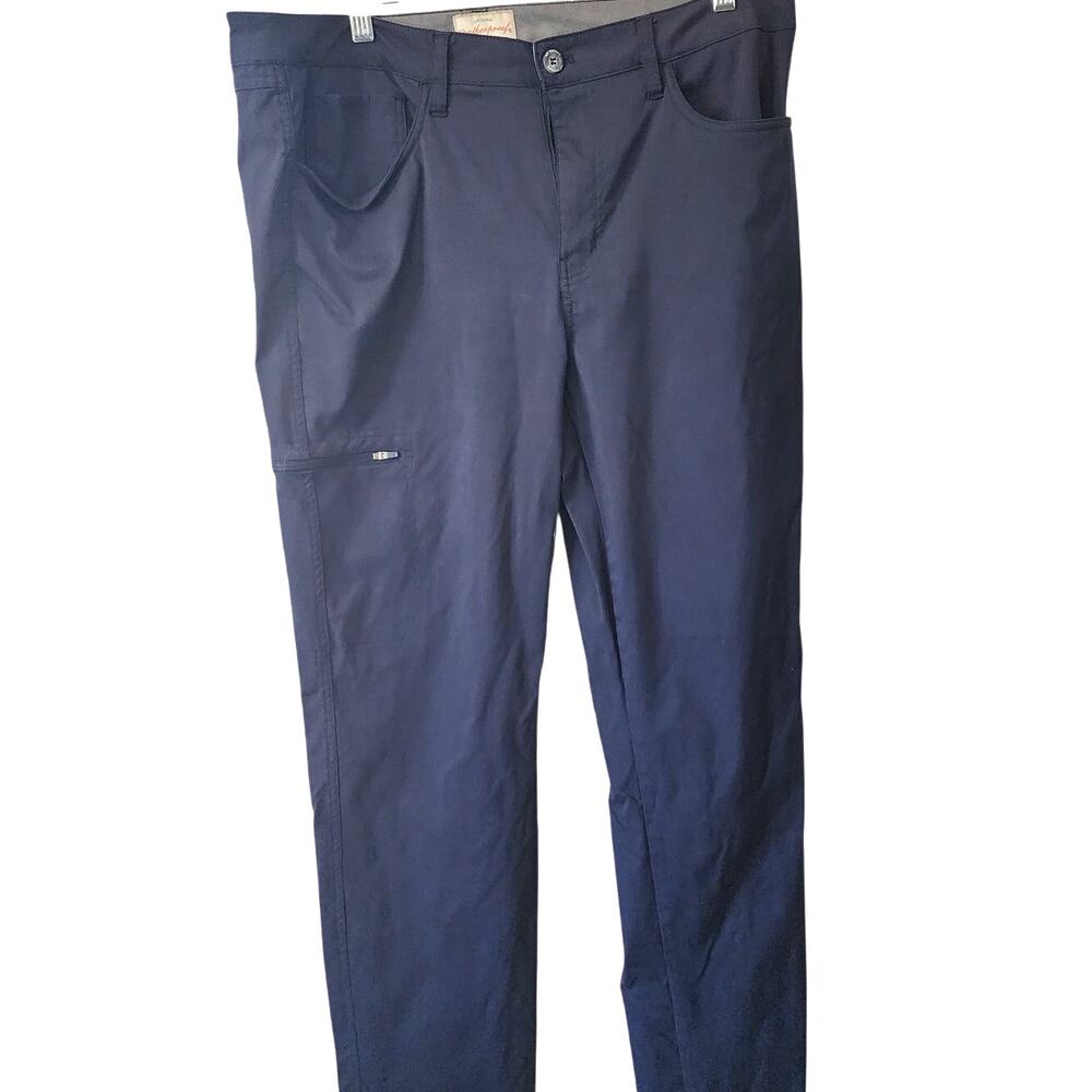 Weatherproof Men's Regular Fit Blue Pants Size 36X34